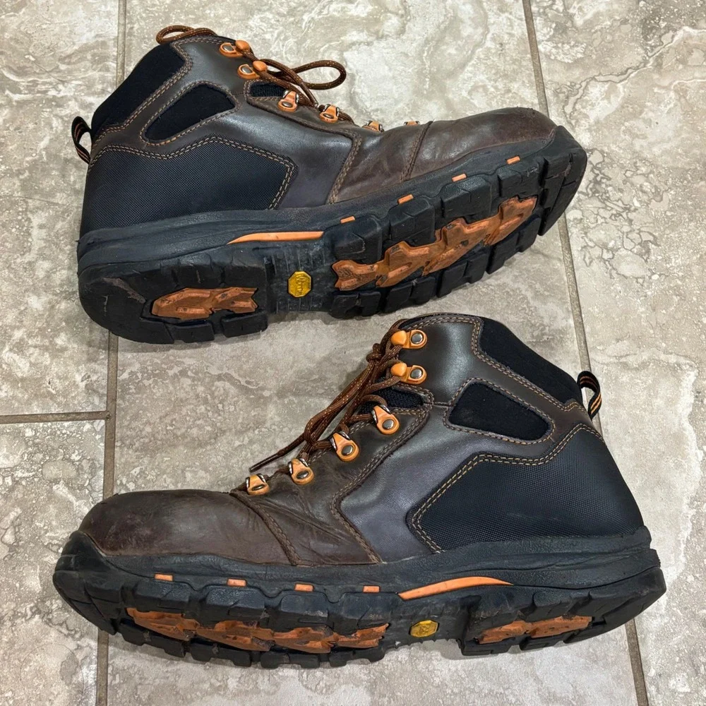 Danner Vicious 4.5 Brown Orange NMT Composite Toe Work Boots 13860 Mens 10.5 D